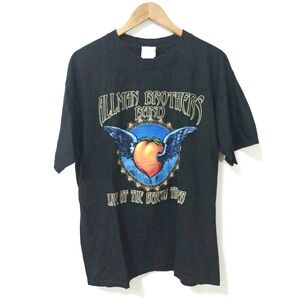 Retro 2000s Allman Brothers Band T Shirt Black